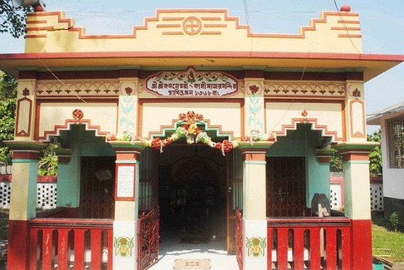 Kamalpur : Centenary Kamaleswari Kalibari all set to celebrate 105th Kalipuja Kamalpur : Centenary Kamaleswari Kalibari all set to celebrate 105th Kalipuja
